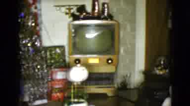 Clarksdale Arizona USA (1968): There's A Little Boy Sitting In Front Of Xmas With