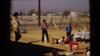 Clarksdale Arizona USA (1968): Children At Play On A Beautiful Sunny Day While