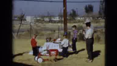 Clarksdale Arizona USA (1968): Children Are Playing And There Are Very Happy