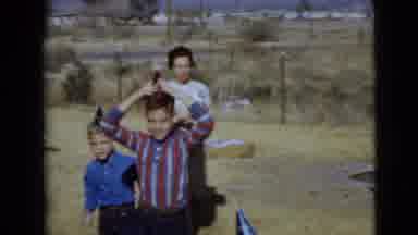 Clarksdale Arizona USA (1968): Kids Having Fun At A Birthday Party With Birthday
