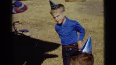 Clarksdale Arizona USA (1968): Children At A Birthday Party