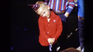 Clarksdale Arizona USA (1968): A Small And Very Happy Child's Birthday