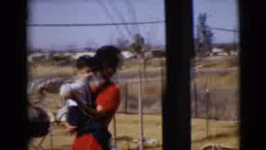 Clarksdale Arizona USA (1968): Having Fun In Backyard With Mom On Beautiful Summer