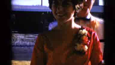 Clarksdale Arizona USA (1968): Couple Dressed Up For A Date And A Woman Shooting