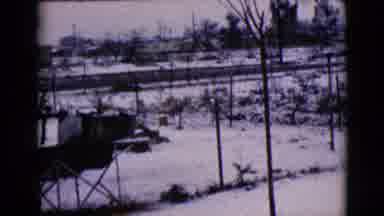 Clarksdale Arizona USA (1968): The Start Of The Day On A Typical Snowy Winter Cold
