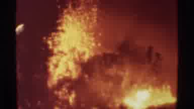 Mauna Ulu Hawaii (1971): Amazing Volcanic Eruption With Lava Shooting High Into