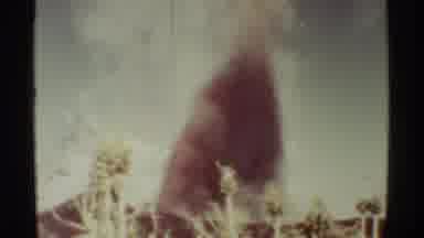 Mauna Ulu Hawaii (1971): Smoke Arises From Desert Fire In New Mexico Desert