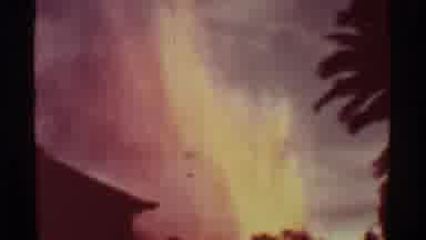 Mauna Ulu Hawaii (1971): Volcanic Eruption Sends Molten Hot Lava Shooting Into The