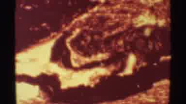 Mauna Ulu Hawaii (1971): A Swirling Flux Of Magma Taken From A Scientific