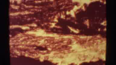 Mauna Ulu Hawaii (1971): A View Of Lava From A Volcano