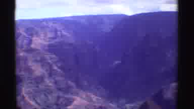 Mauna Ulu Hawaii (1971): Camera Panning Across Crowd Looking Out Into Canyon Below