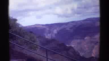 Mauna Ulu Hawaii (1971): Helicopter Flies Over A Canyon As Seen From A Designated