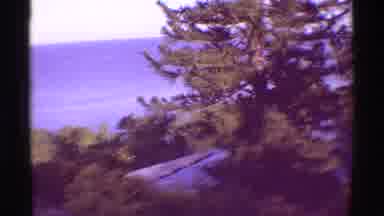 Mauna Ulu Hawaii (1971): Beautiful Rocks And Trees Divide Around Each Other