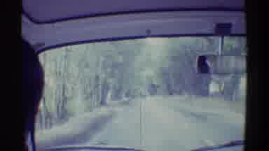 Mauna Ulu Hawaii (1971): Shot Of Person Driving An Old Car Transitions Into
