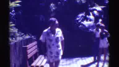 Mauna Ulu Hawaii (1971): Visitors At A Waterfall Nature Park