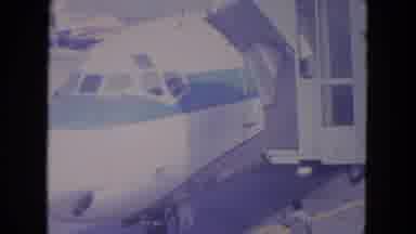 Ohare Chicago USA (1972): A Vintage Jet Takes Off From The Airport For