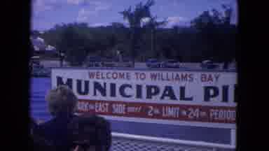 Mississippi River USA (1972): Welcoming People For Holiday For Boating And To