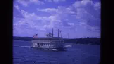 Mississippi River USA (1972): Tourists On A Cruise During A Nice Day
