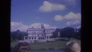 Mississippi River USA (1972): Passing View Of A White House From White Riverboat