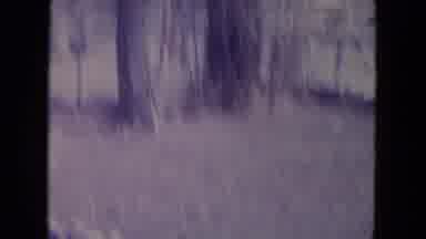 Racine Wisconsin USA (1972): Young Boy Riding Bikes Through An Alley Near The