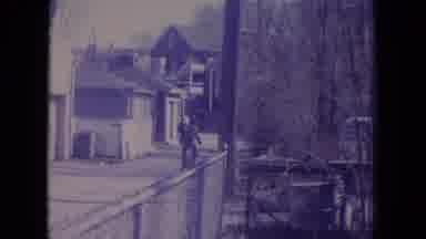 Racine Wisconsin USA (1972): View Of A Quiet Street In A Small Country Town On A