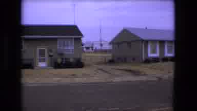 Fort Wayne Indiana (1973): Zoom In On Green Suburban 2-Story Home With Air