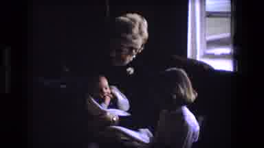 Fort Wayne Indiana (1973): Two Children Riding A Train With Their Mother Heading