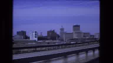 Fort Wayne Indiana (1973): Crossing The Bridge Back Home On A Beautiful Blue Sky