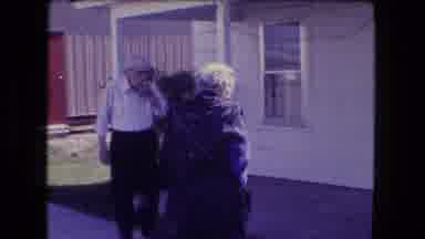 Fort Wayne Indiana (1973): An Elderly Person Collecting Donations For A Regional