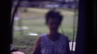 Gila National Forest New Mexico (1973): A Kid Playing In The Park With Mother