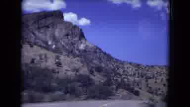 Gila National Forest New Mexico (1973): Driving Into Gila National Forest And