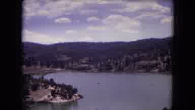 Gila National Forest New Mexico (1973): Outdoor Landscape Panning Over Waters And