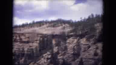Gila National Forest New Mexico (1973): Woman With Two Children In Summer Wear