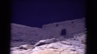 Gila National Forest New Mexico (1973): Camera Pans Across Ruins In Gila National