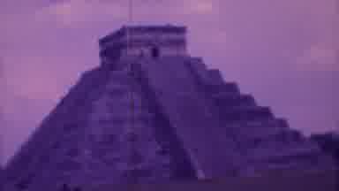 Mexico City (1973): Little Boy And Tourist Family Visiting Aztec Temple With Lots