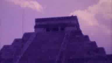 Mexico City (1973): An Aztec Pyramid And Its Courtyard With Its Fortifications