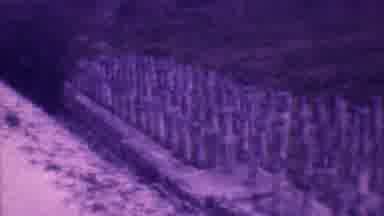 Mexico City (1973): Old Film Style Video Purple Cliff Side