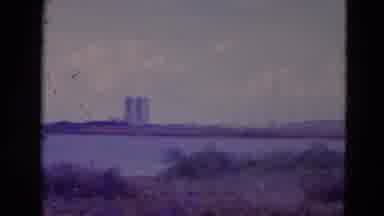 Orlando Florida USA (1974): View Of White Tower Ocean And Stadium On A Sunny Day
