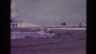 Orlando Florida USA (1974): A Shot Of A The Launch Pads At Cape Canaveral Then