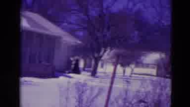 Orlando Florida USA (1974): People Are Going To Go Sled Riding In The Snow By