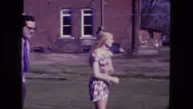 Fort Wayne Indiana (1974): The Young Girls Explore As Man And Woman Watch Over