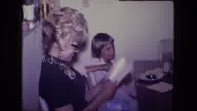 Fort Wayne Indiana (1974): 20th Century School Teacher Opens A Card From Adorning