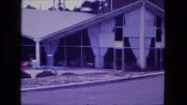 Fort Wayne Indiana (1974): Camera Captures The Large Building That Appears To Be