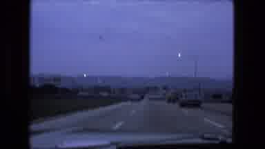 Fort Wayne Indiana (1974): Passenger Is Recording Driving With Driver In The