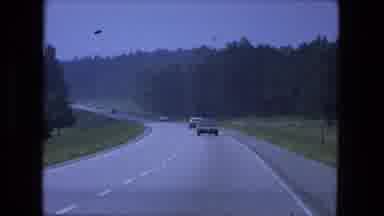 Fort Wayne Indiana (1974): Home Movie Footage Of Cars Driving Down A Highway Shot