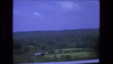 Fort Wayne Indiana (1974): Scenic Sunday Drive On A Hillside In The Summer County