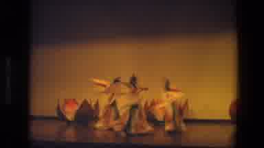 India (1974): Three Women Perform A Ballerina Routine While Dressed In Costume