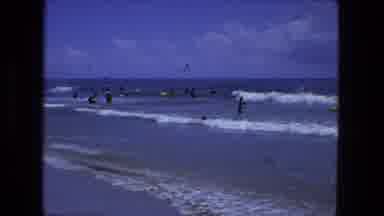 Fort Wayne Indiana (1974): The People Having Fun On The Beach On A Normal Summer