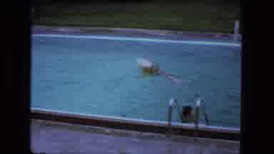 Fort Wayne Indiana (1974): People Swimming In Pool