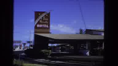 Fort Wayne Indiana (1974): Summer Time Hotel Parking Lot 1980s Nothing Happens